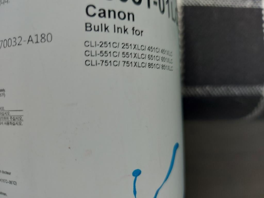 Inkt voor printer canon, Ophalen of Verzenden