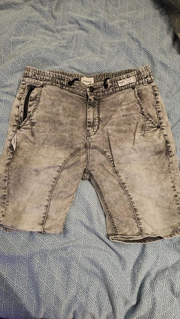Chasin korte broek - Maat M - Grijs, Kleding | Heren, Broeken en Pantalons, Chasin, Maat 48/50 (M), Ophalen of Verzenden, Grijs