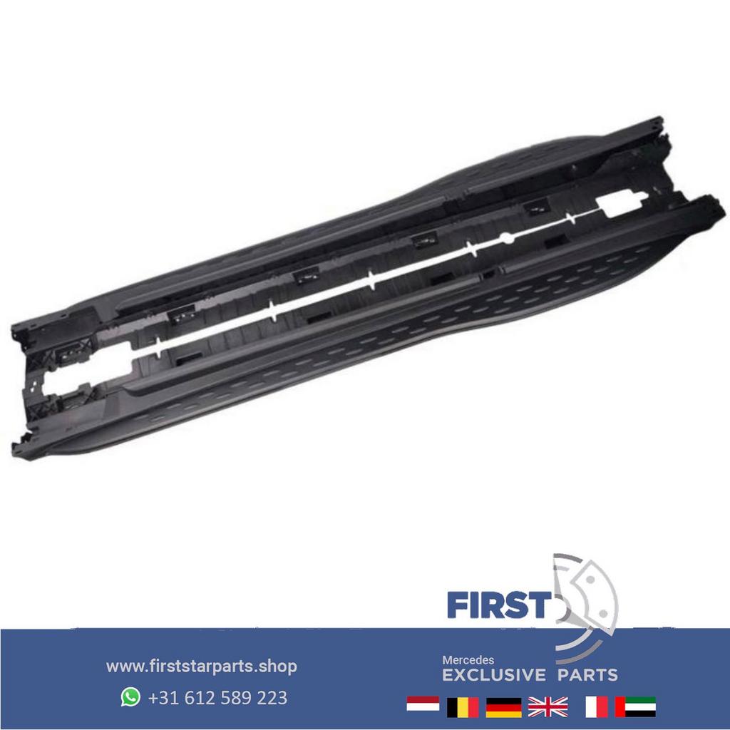 W254 C254 GLC AMG ZIJSKIRT TREEPLANKEN ZWART LINKS RECHTS DO, Gebruikt, -, Ophalen of Verzenden, Bumper