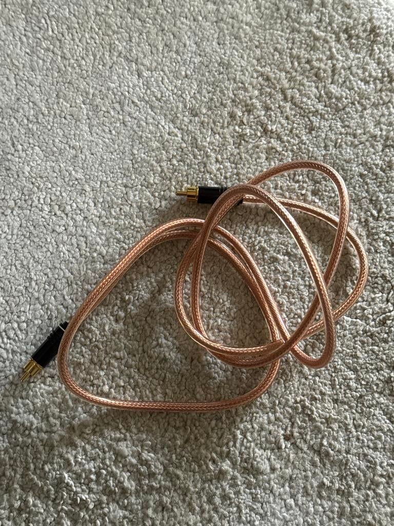 RCA kabel, Ophalen of Verzenden, Gebruikt, Minder dan 2 meter, Interlink-kabel