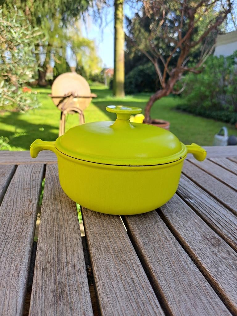 Mooie kookpot Le Creuset Enzo Mari, Ophalen of Verzenden, Gietijzer
