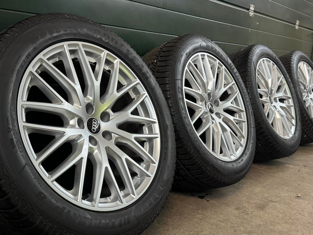 20 inch origineel audi q7 sq7 sq8 q8 winterbanden 5x112, Gebruikt, 285 mm, ., Banden en Velgen