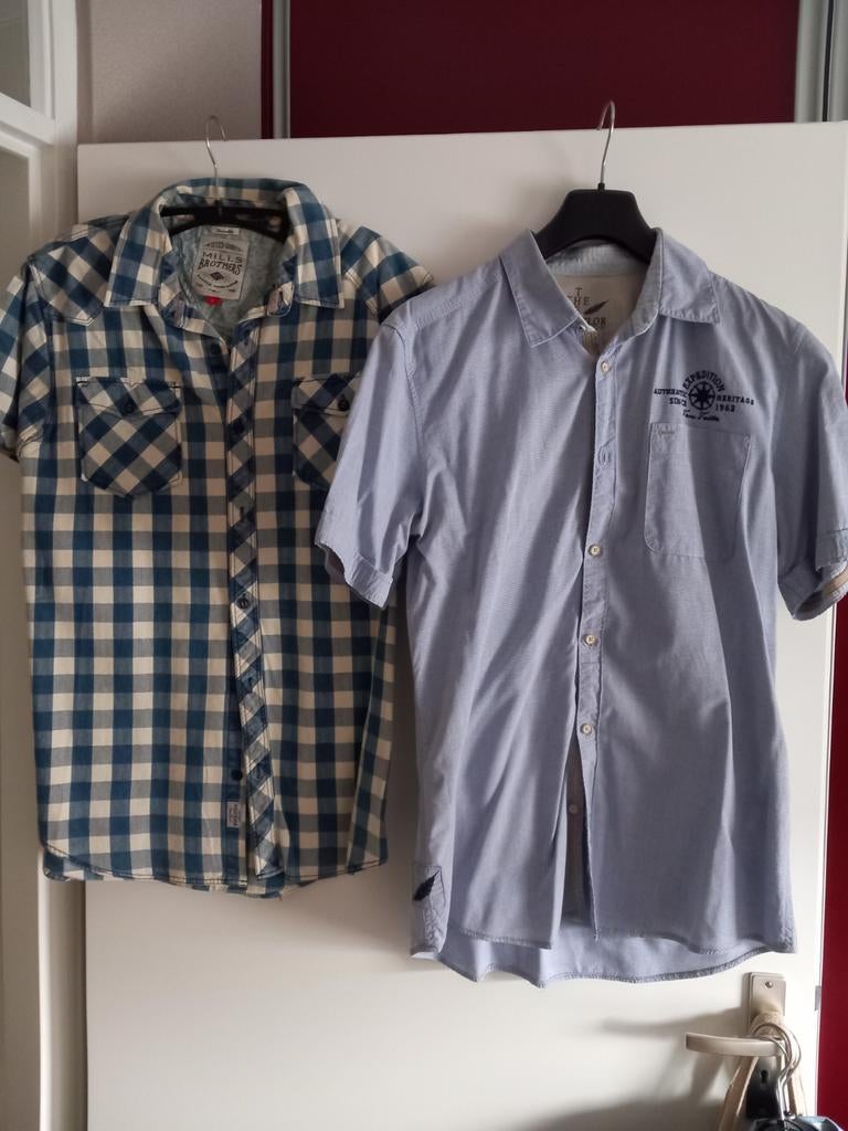 6 zo goed als nieuwe merk overhemden maat L, Ophalen of Verzenden, Zo goed als nieuw, Diverse merken, Halswijdte 41/42 (L)