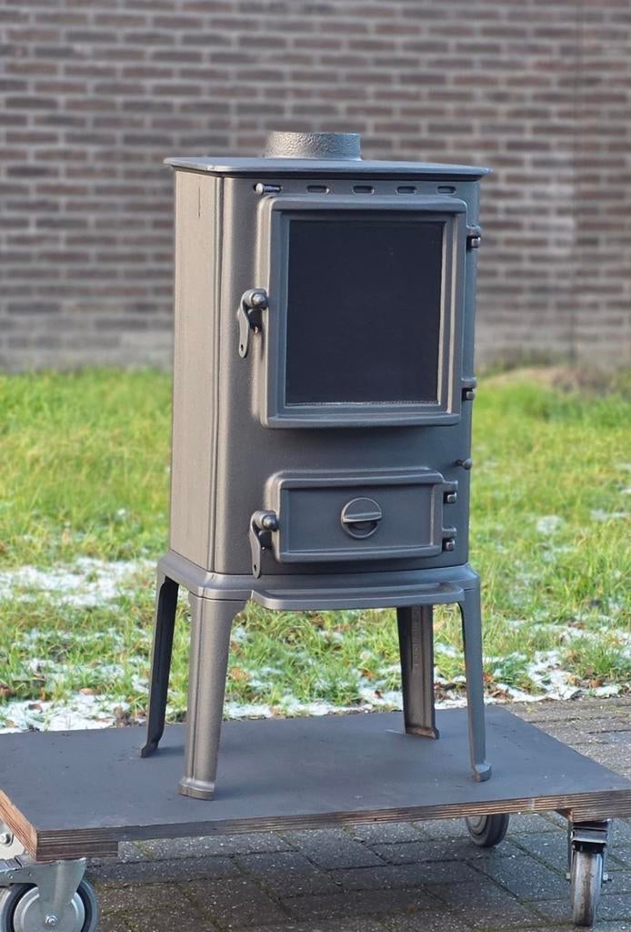 Houtkachel Heta Scandia 6304, Houtkachel, Ophalen of Verzenden, Zo goed als nieuw, Vrijstaand