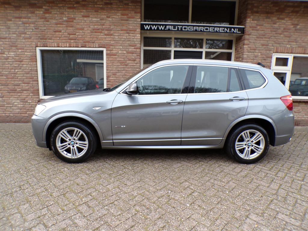 BMW X3 XDrive28i High Executive Automaat / Leder / Panoramad, Auto's, BMW, Automaat, Euro 5, Gebruikt, Zwart