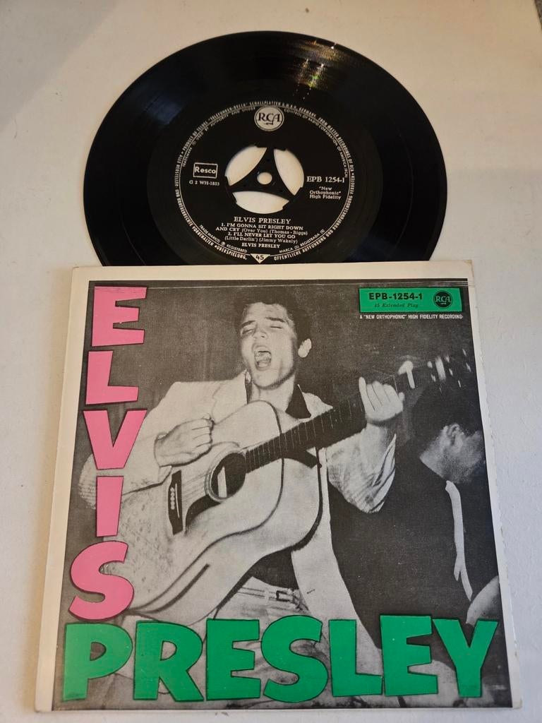 Elvis Presley EP - EPB 1254-1 - Originele RCA uitgave, Gebruikt, 7 inch, Ophalen of Verzenden, Rock en Metal