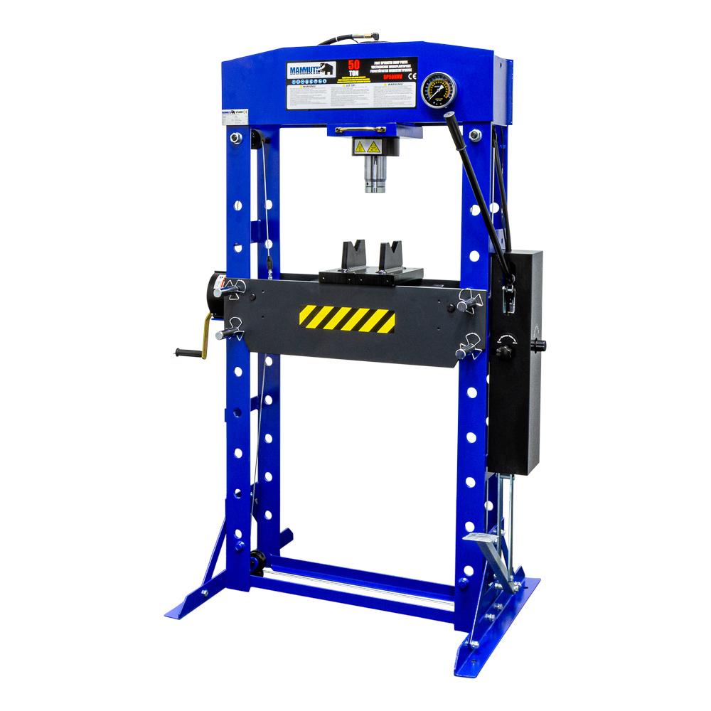 Werkplaatspers met voetpedaal 50 ton / Nieuw, Auto diversen, Autogereedschap, Ophalen of Verzenden, Nieuw