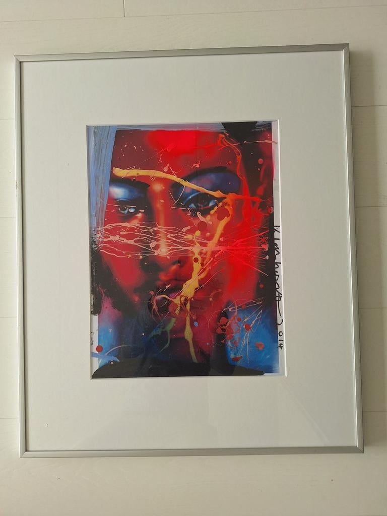 Peter Klashorst - Abstract Portret 2014, Ophalen of Verzenden