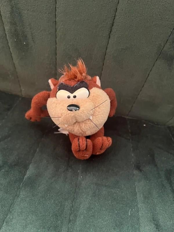 Klein Taz Looney Tunes knuffeltje, Ophalen of Verzenden, Gebruikt, Overige typen