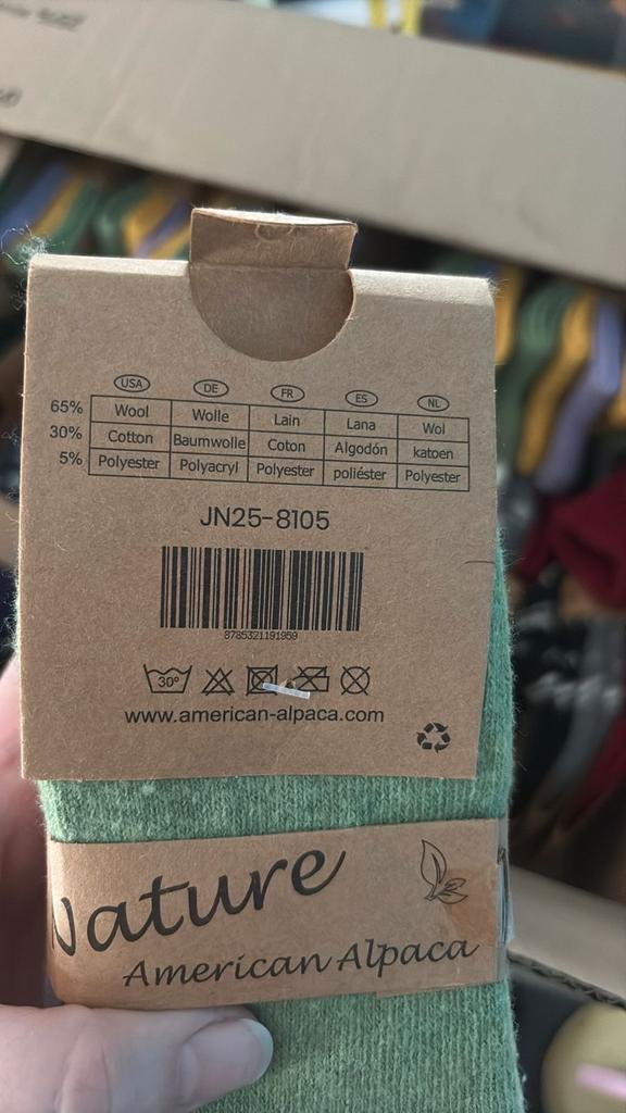 American alpaca wollen sokken partij, Sokken en Kniesokken, Nieuw, Overige maten, Ophalen of Verzenden