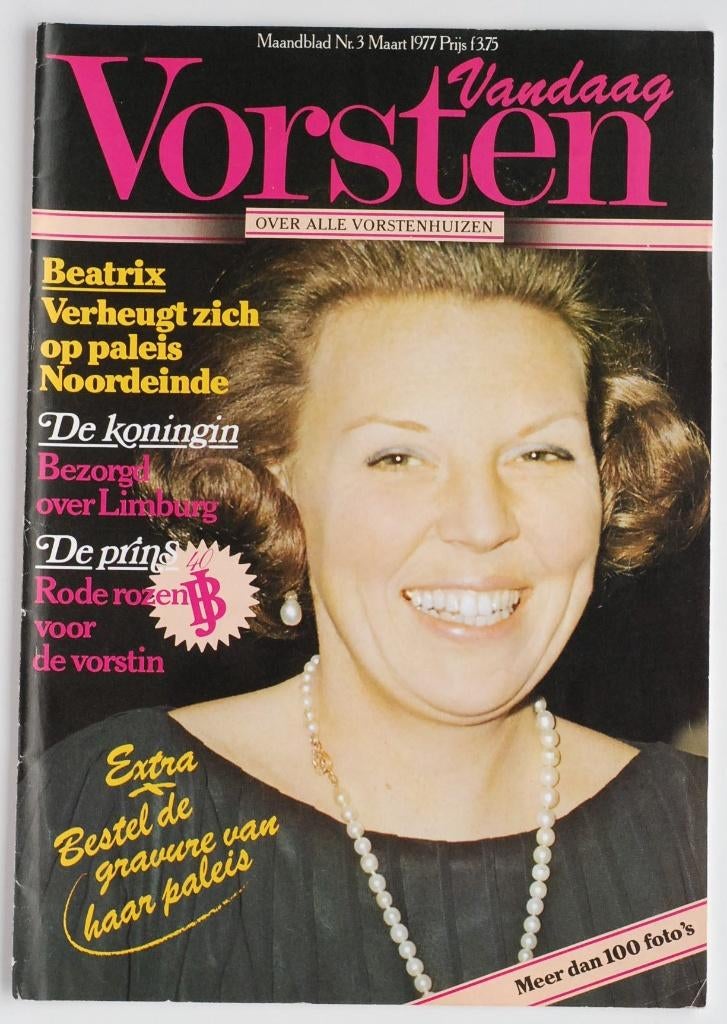Vorsten Vandaag - Maart 1977, Verzenden, Zo goed als nieuw