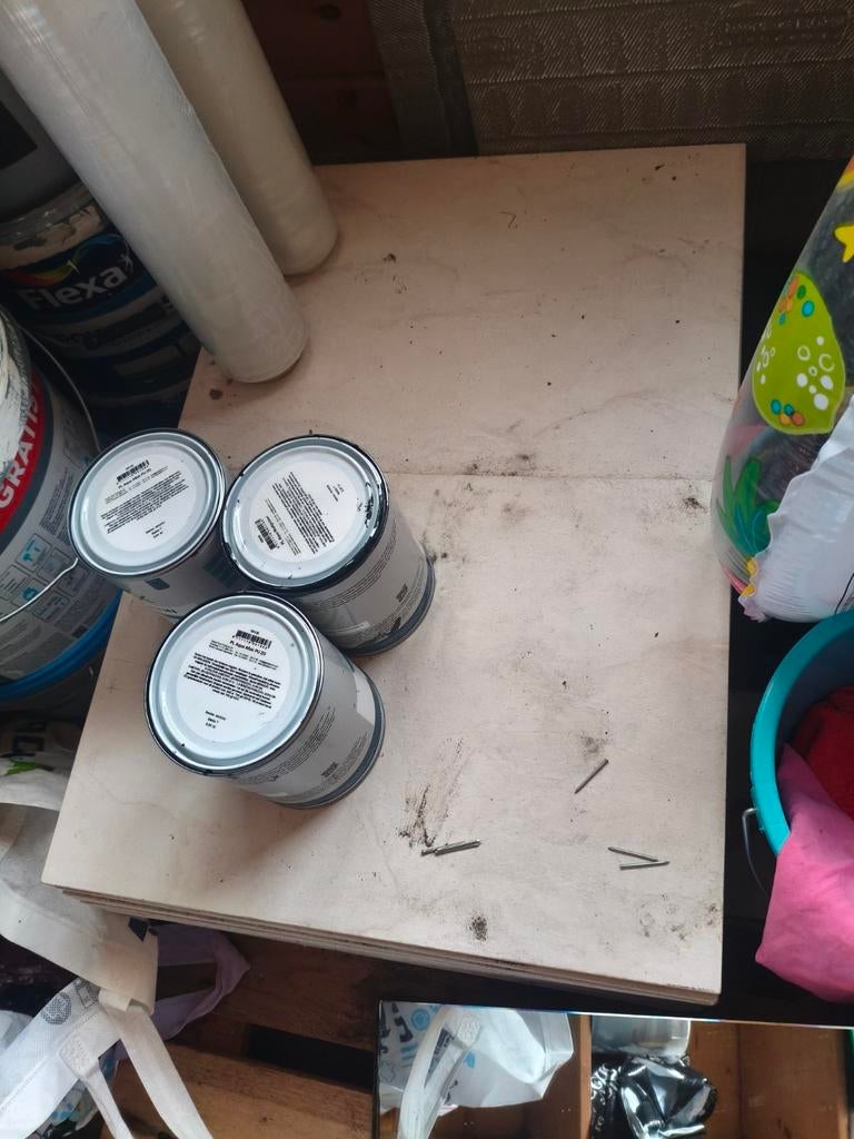 Gratis ca 40 wandtegels ophalen 46,5cm bij 33,5cm, Ophalen, Gebruikt, Beton, Terrastegels