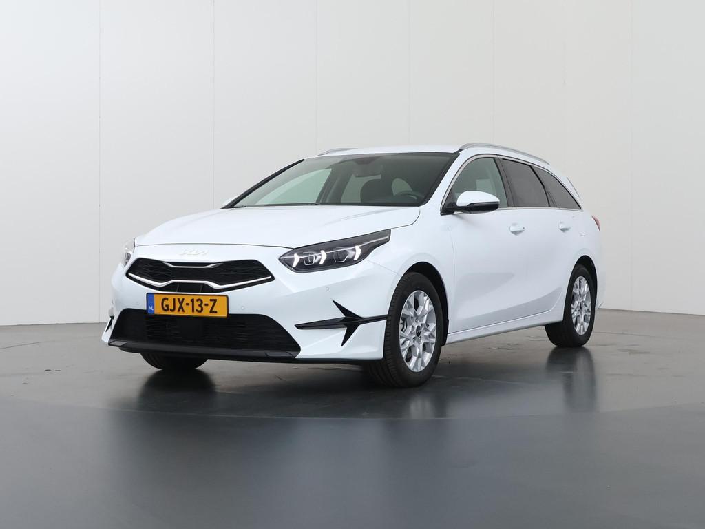 Kia Ceed SW 1.0 T-GDi DynamicPlusLine | Stoel/Stuurwielverwa, Auto's, Kia, Voorwielaandrijving, Wit, Origineel Nederlands, Handgeschakeld