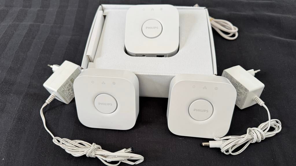 3x Philips Hue Bridge - Zo goed als nieuw, Ophalen of Verzenden, Zo goed als nieuw, Smart home