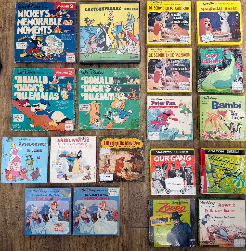 Super 8 Walt Disney, Ophalen of Verzenden, Gebruikt, Overige typen