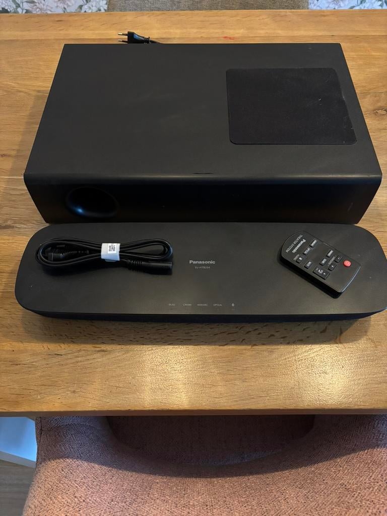Panasonic SC-HTB254 Soundbar met subwoofer, Ophalen of Verzenden, Zo goed als nieuw