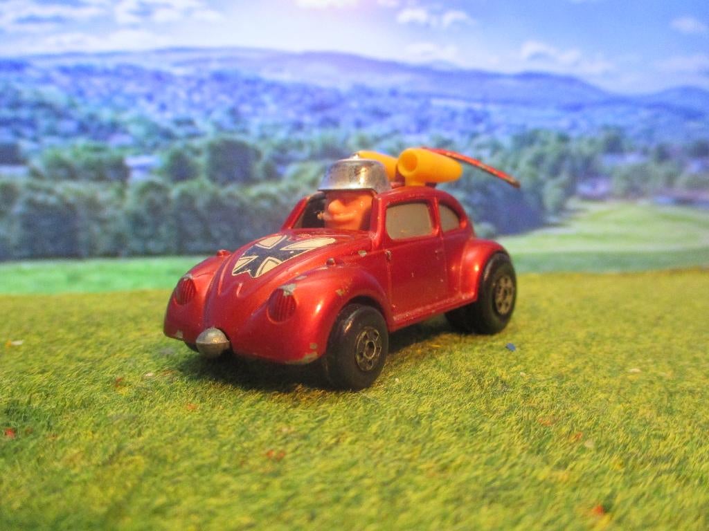1:69 VW Volkswagen Flying Bug Matchbox nr.11 1972 #2, Hobby en Vrije tijd, Modelauto's | Overige schalen, Gebruikt, Auto, Ophalen of Verzenden
