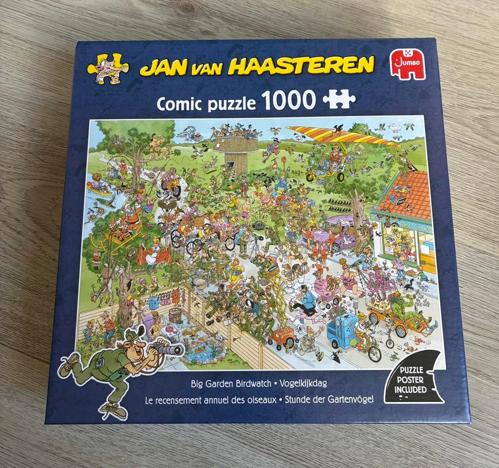 8 NIEUWE Jan van Haasteren puzzels 1000 stukjes, Ophalen of Verzenden, 500 t/m 1500 stukjes, Nieuw, Legpuzzel
