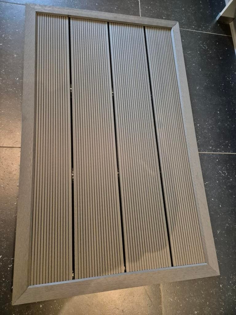 Vlonder voor buitendouche Arebos - Composiet, Ophalen, Nieuw, Composiet