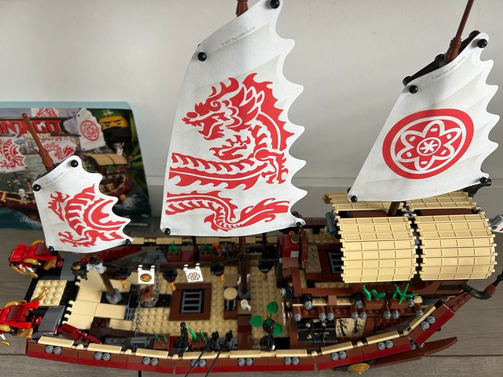 LEGO NINJAGO Movie Destiny's Bounty - 70618, Kinderen en Baby's, Speelgoed | Duplo en Lego, Ophalen of Verzenden, Gebruikt, Complete set