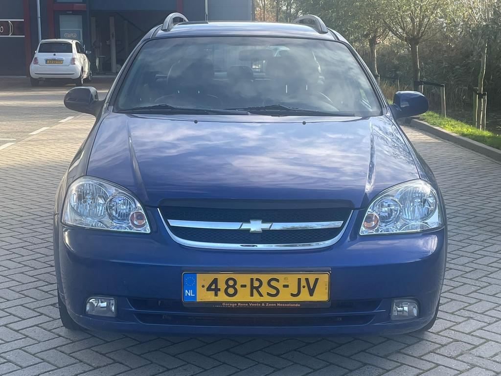 Chevrolet Nubira 1.8 Wagon 2005 Blauw / NAP / LEER / TREK H, 4 cilinders, 1799 cc, Blauw, 610 kg