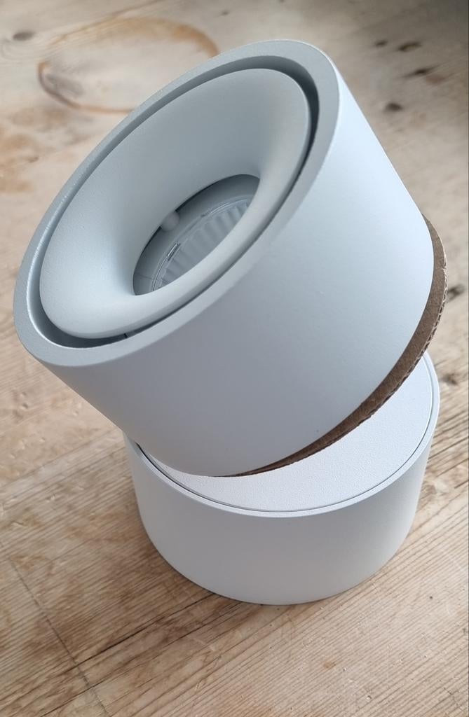 Philips LED Opbouwspot Rond - Wit, 10cm Hoogte, Huis en Inrichting, Modern, Rond, Metaal of Aluminium, Ophalen of Verzenden, Zo goed als nieuw