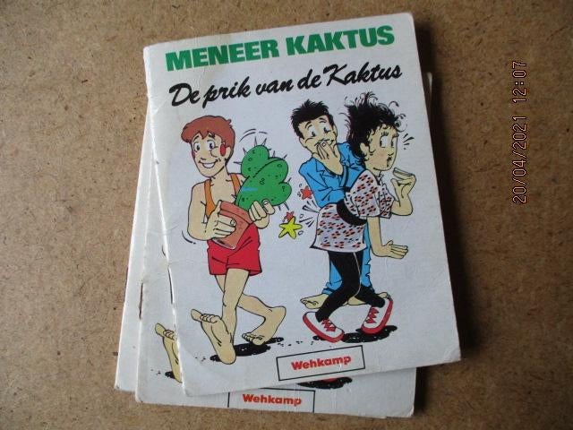 adv1617 meneer kaktus mini, Eén stripboek, Ophalen, Gelezen