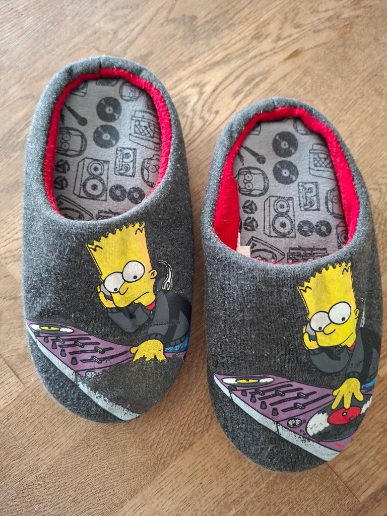 The Simpsons Bart Simpson sloffen grijs maat 33, Anneonline, Steenbergen, Shop@wesell4u.nl, Overige typen