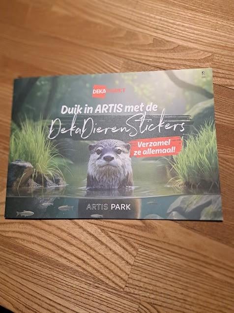 Dekamarkt Artis stickers, Dekamarkt, Ophalen of Verzenden