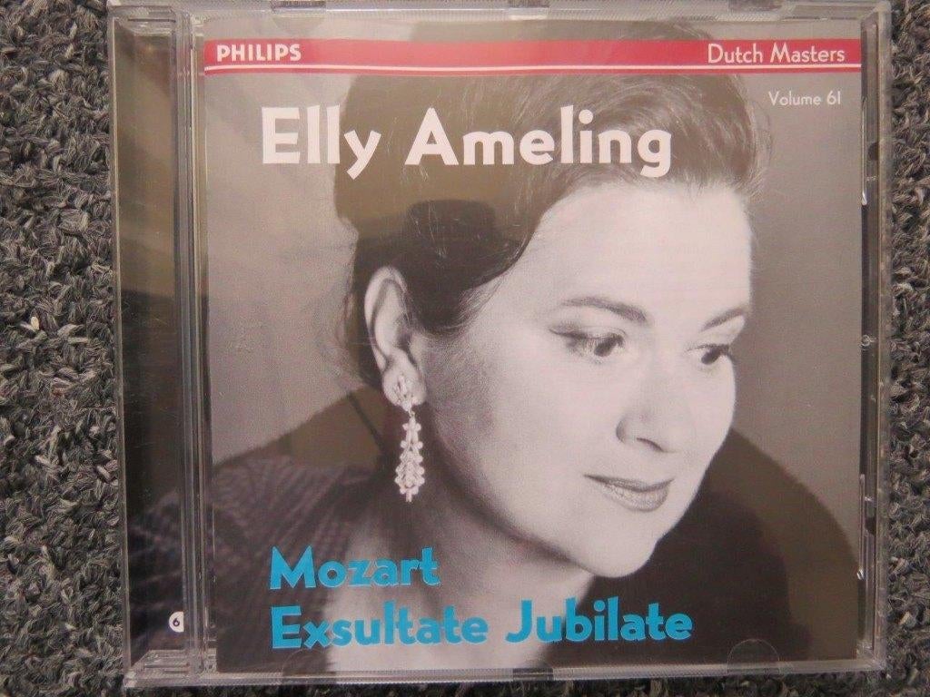 Cd: Elly Ameling, Dutch Masters, Mozart, Exsultate Jubilate, Ophalen of Verzenden, Classicisme, Zo goed als nieuw, Kamermuziek