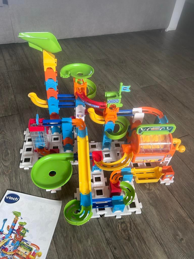 VTech Marble Rush knikkerbaan - Grote set in zeer goede staa, Ophalen of Verzenden, Zo goed als nieuw, 4 tot 6 jaar