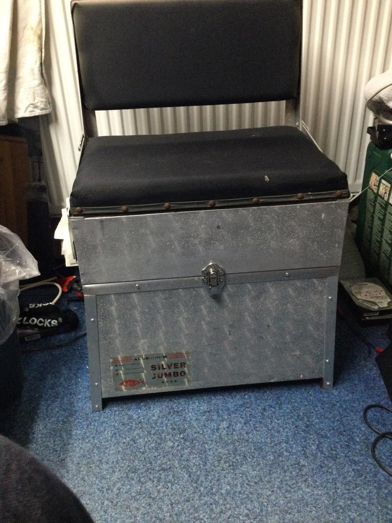 Viskoffer en plateau, Watersport en Boten, Ophalen, Gebruikt, Koffer of Tas