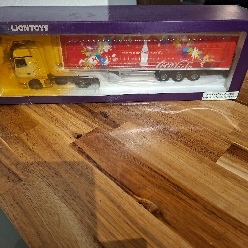 COCA COLA  O.A. MERCEDES ACTROS DIVERSE DAF S  NIEUW L.TOYS., Verzenden, Nieuw, Overige typen