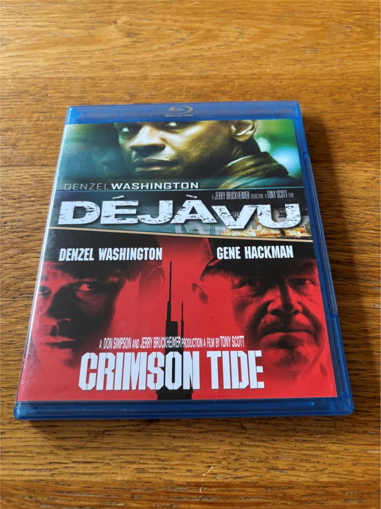 Blu-ray's Déja Vu + Crimson Tide - NLO, Ophalen of Verzenden, Gebruikt, Actie