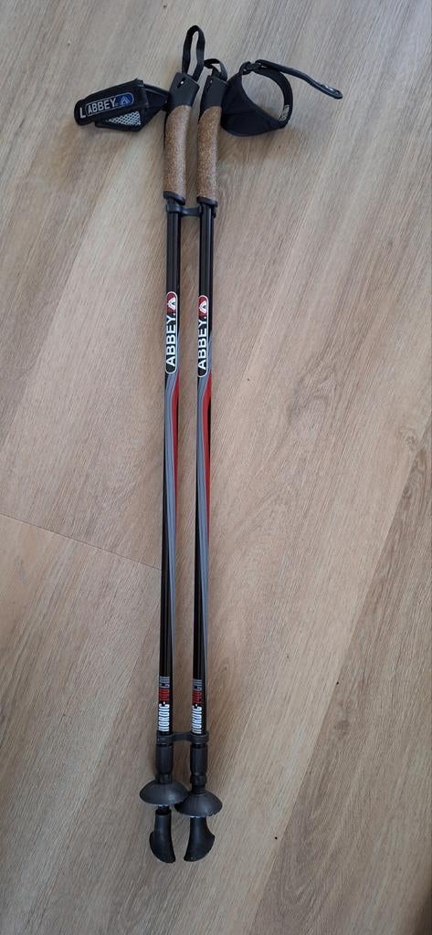 Abbey Nordic walking stokken, Ophalen of Verzenden, Zo goed als nieuw, Wandelstok