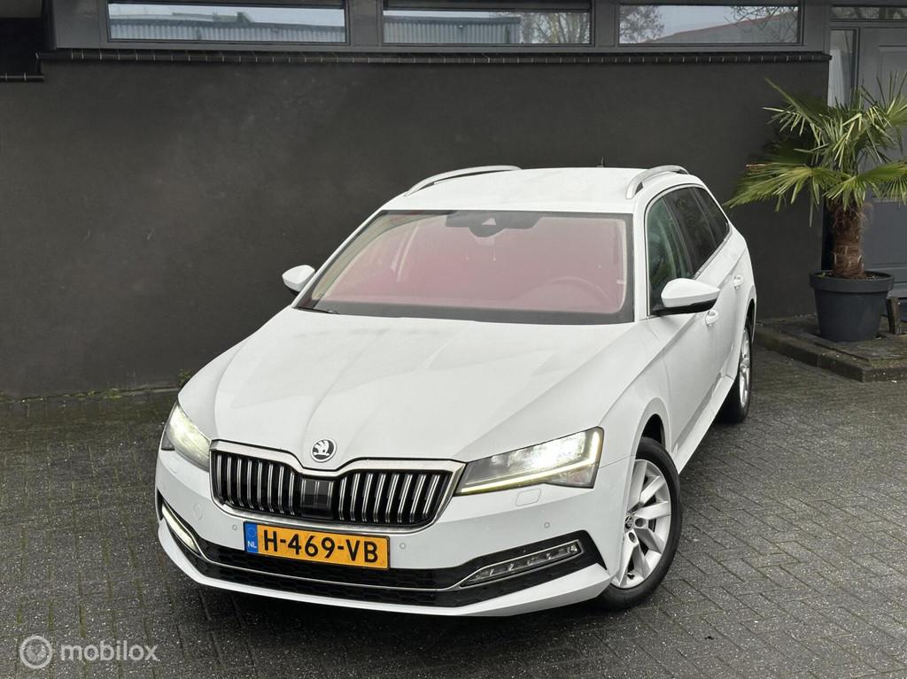 Skoda Superb Combi 1.5 TSI ACT Business Edition| BTW|1e eig., Euro 6, 4 cilinders, 150 pk, Wit
