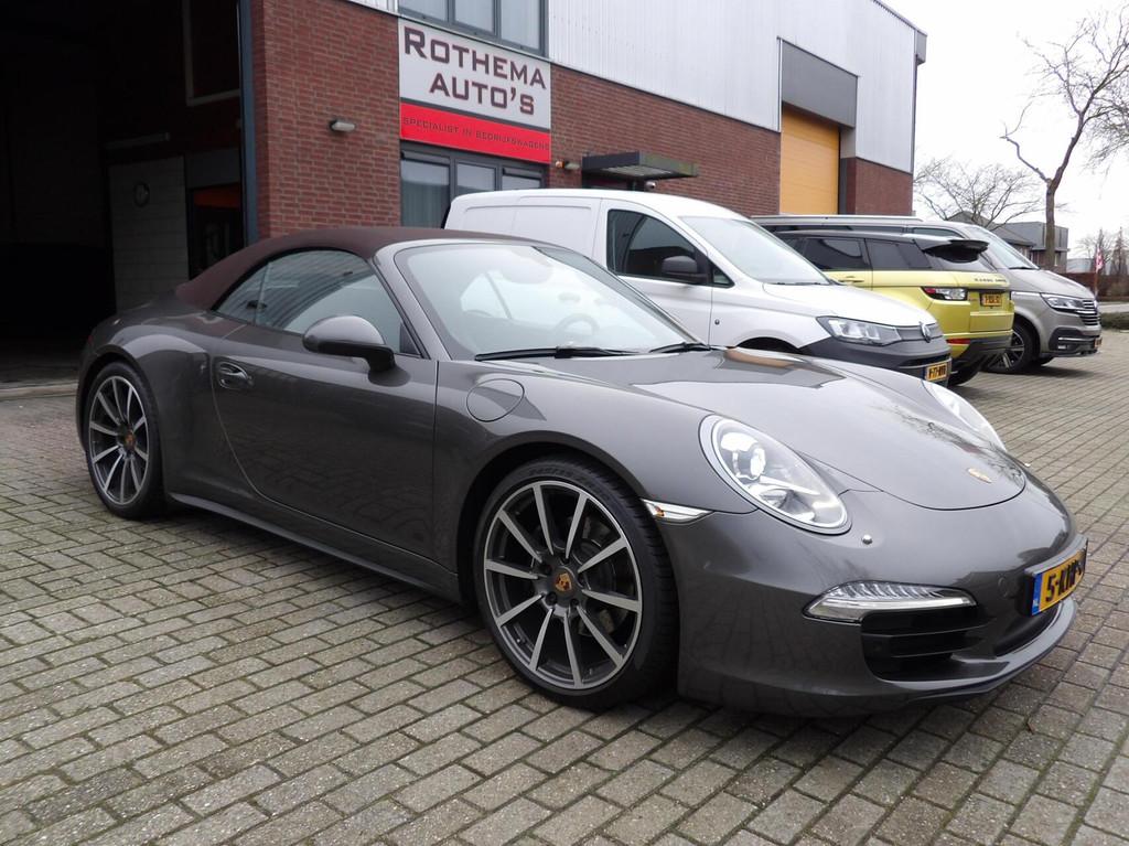 Porsche 911 Cabrio 3.4 Carrera 4 SPORTCHRONO 2013 VOL OPTIES, Auto's, Automaat, Gebruikt, Cabriolet, 4 stoelen