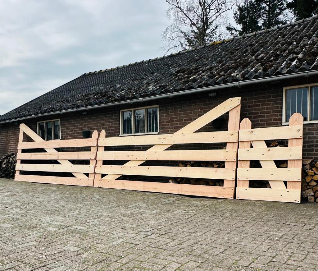 Landhekken Douglas Tuinpoort, Ophalen, Met poort, Nieuw, Tuinhek