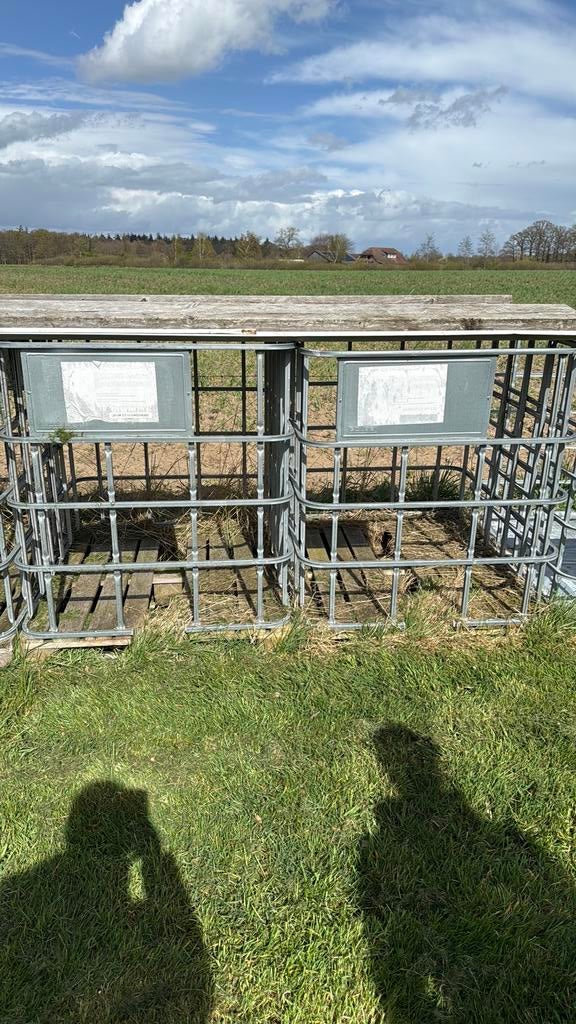 5 ibc bakken zonder kunstof bak, Ophalen, 100 cm of meer, 60 cm of meer, Zo goed als nieuw