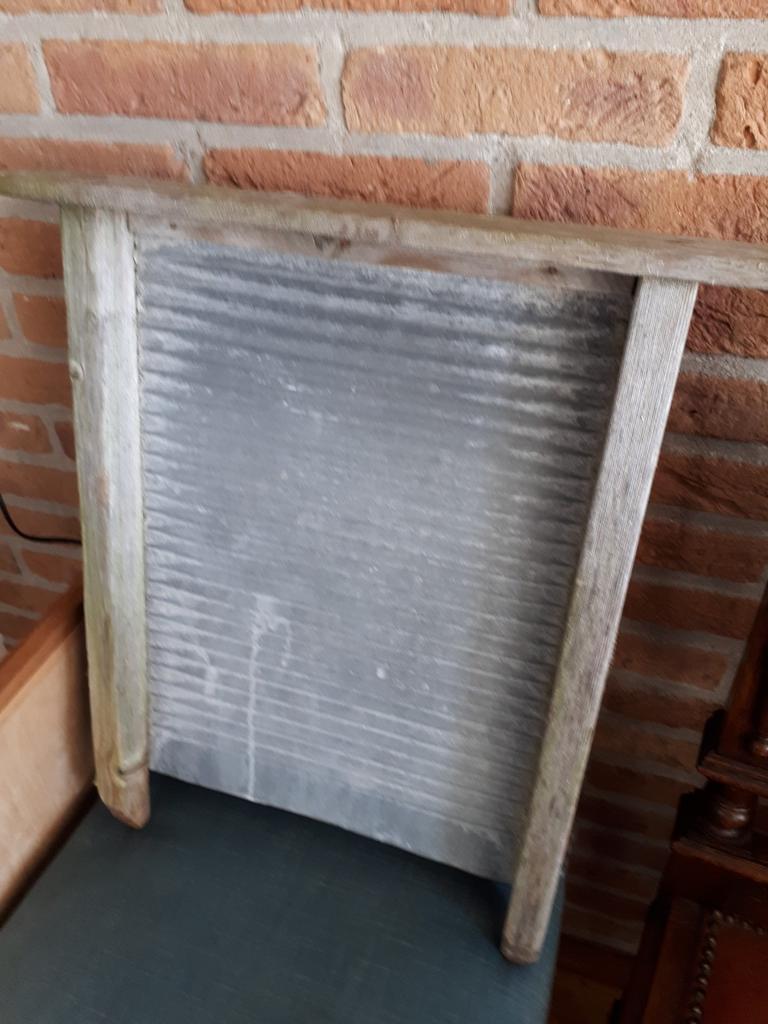 Ouderwets zinken wasbord., Ophalen of Verzenden, Minder dan 80 cm, Dakraam