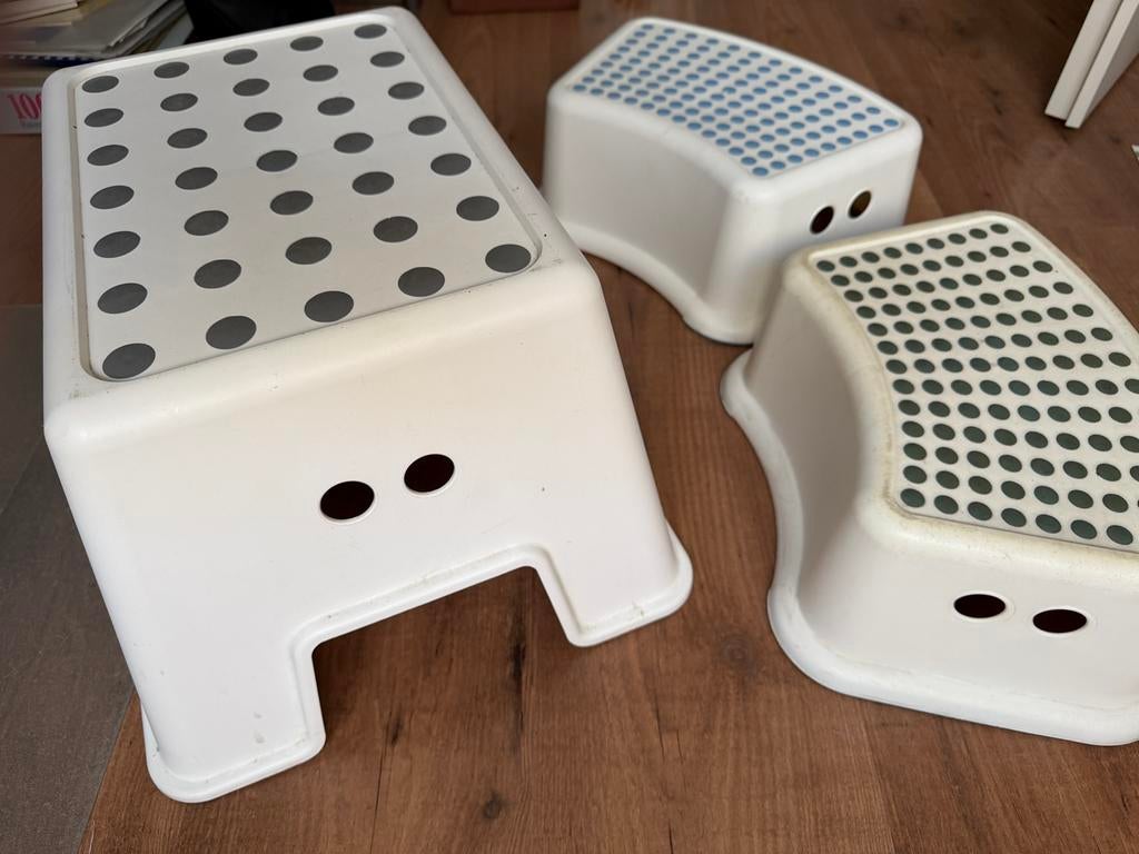 IKEA kruk Opstapje (3 stuks) - Ideaal voor kinderen, Ophalen, Gebruikt, Overige typen