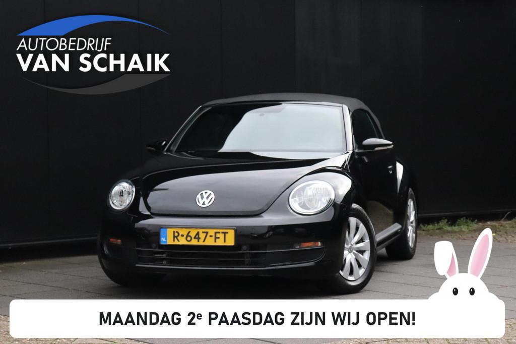 Volkswagen Beetle Cabriolet Cabriolet 1.2 TSI Design BlueMot, Auto's, Stof, 4 cilinders, Cabriolet, 4 stoelen