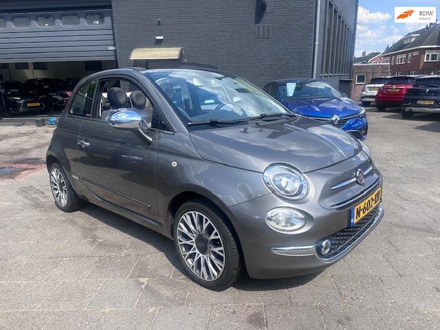 Fiat 500 C 1.2 Lounge! Navi! Led! 51dkm!, Gebruikt, 4 cilinders, Cabriolet, 4 stoelen