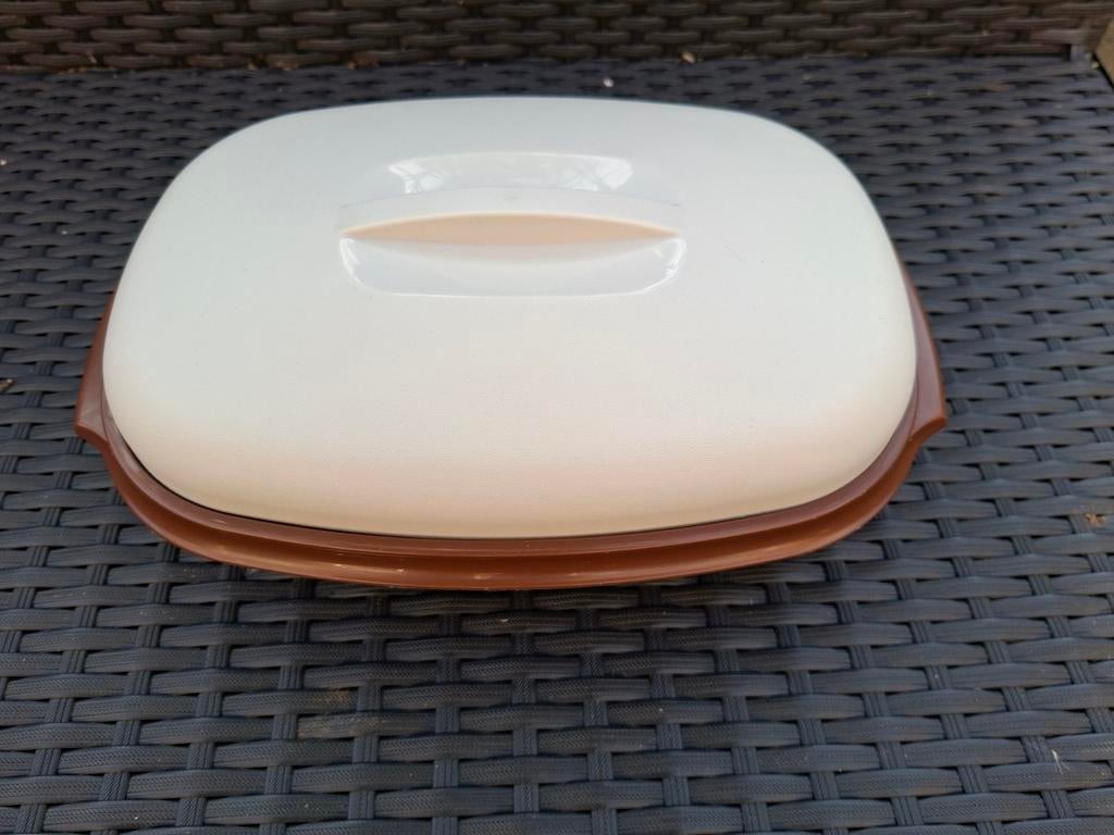 Vintage Tupperware magnetron rijst- en groentestomer, Ophalen of Verzenden