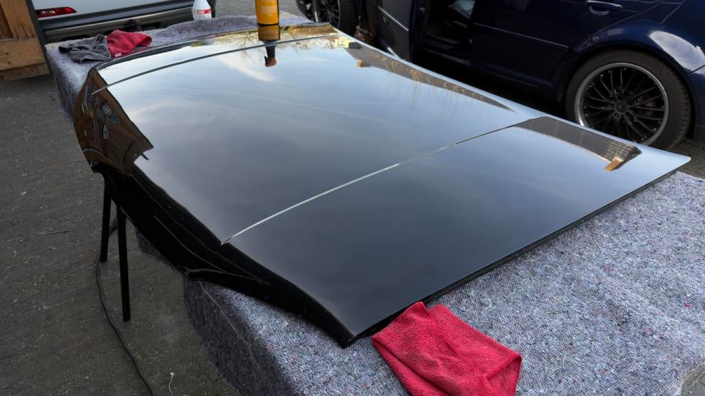 Golf 4 Zwarte motorkap, Ophalen, Gebruikt, Motorkap, Volkswagen