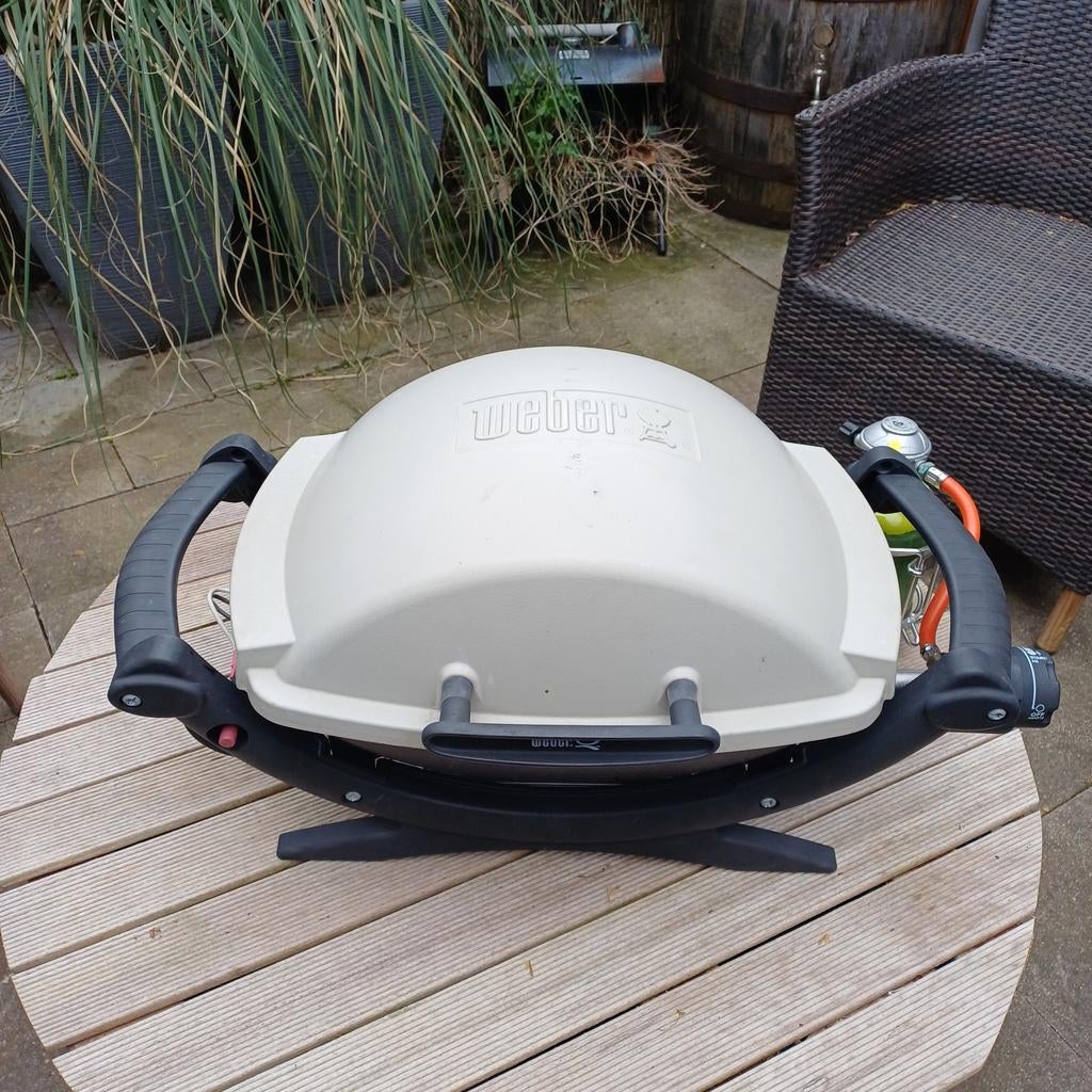 Zeer nette Weber gasBBQ, Tuin en Terras, Gasbarbecues, Ophalen, Gebruikt, Weber