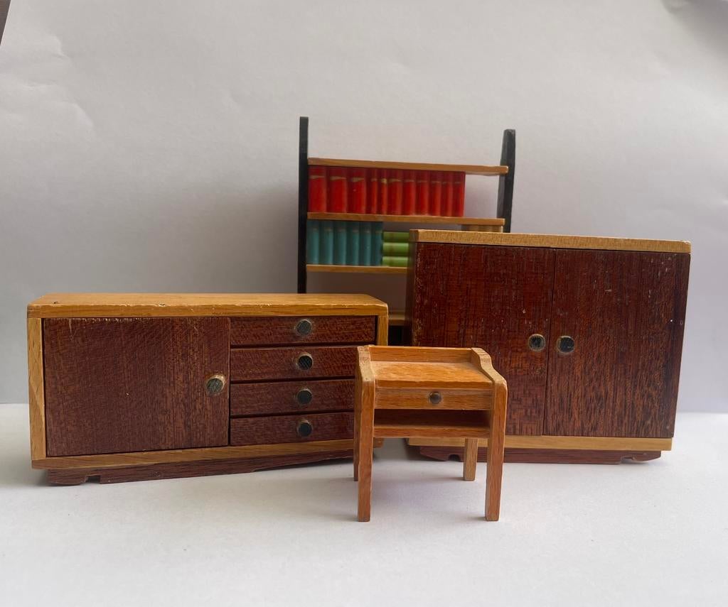 Lundby Lerro meubel setje, Ophalen of Verzenden, Gebruikt, Poppenhuis