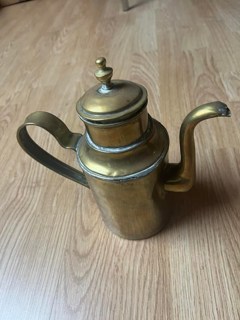 Koperen koffiekan, Antiek en Kunst, Antiek | Koper en Brons, Ophalen of Verzenden