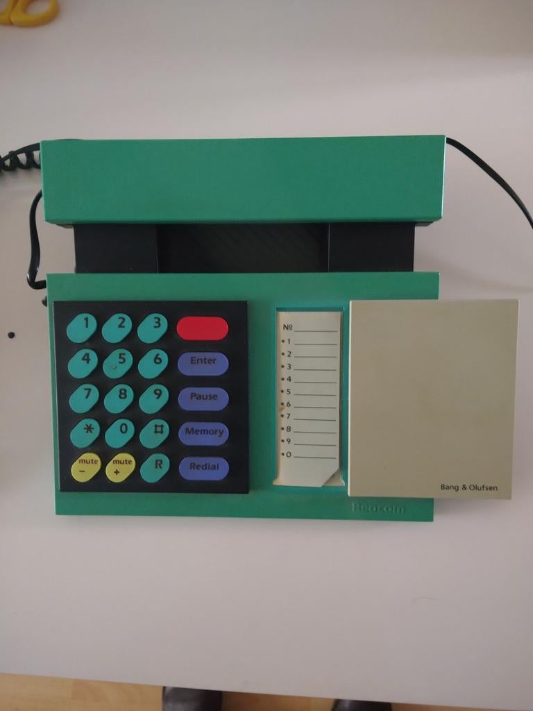 Beocom 1000 telefoon, Ophalen, Gebruikt