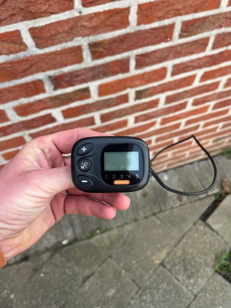 Bafang Display Computertje E-bike, Ophalen of Verzenden, Gebruikt
